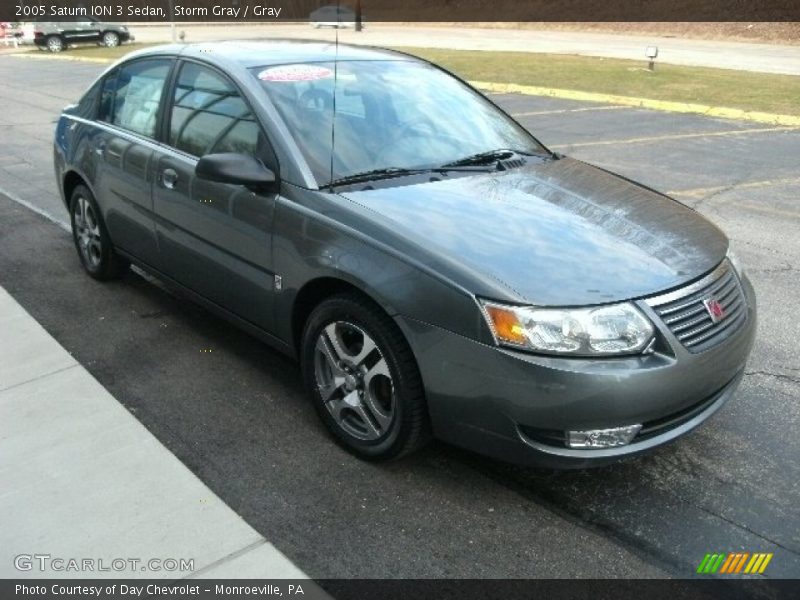 Storm Gray / Gray 2005 Saturn ION 3 Sedan