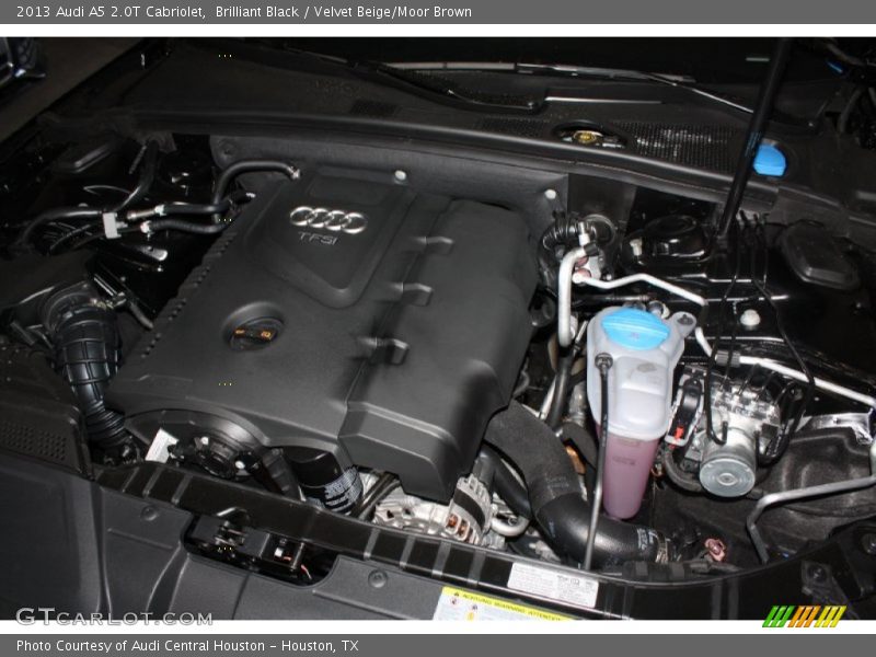 Brilliant Black / Velvet Beige/Moor Brown 2013 Audi A5 2.0T Cabriolet