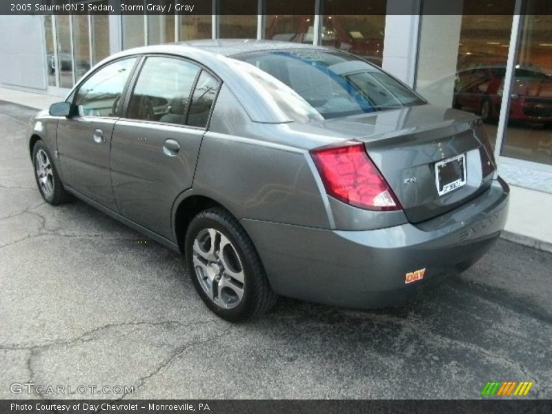 Storm Gray / Gray 2005 Saturn ION 3 Sedan