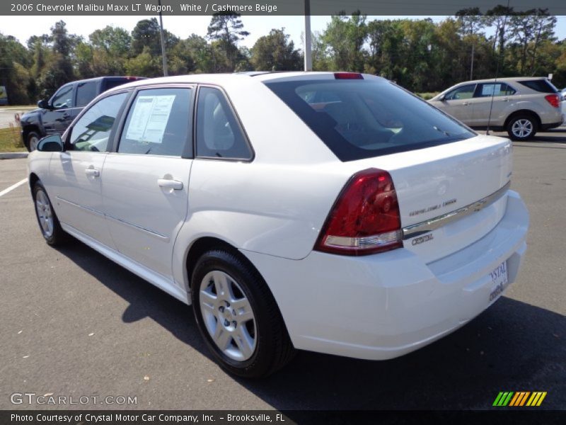 White / Cashmere Beige 2006 Chevrolet Malibu Maxx LT Wagon