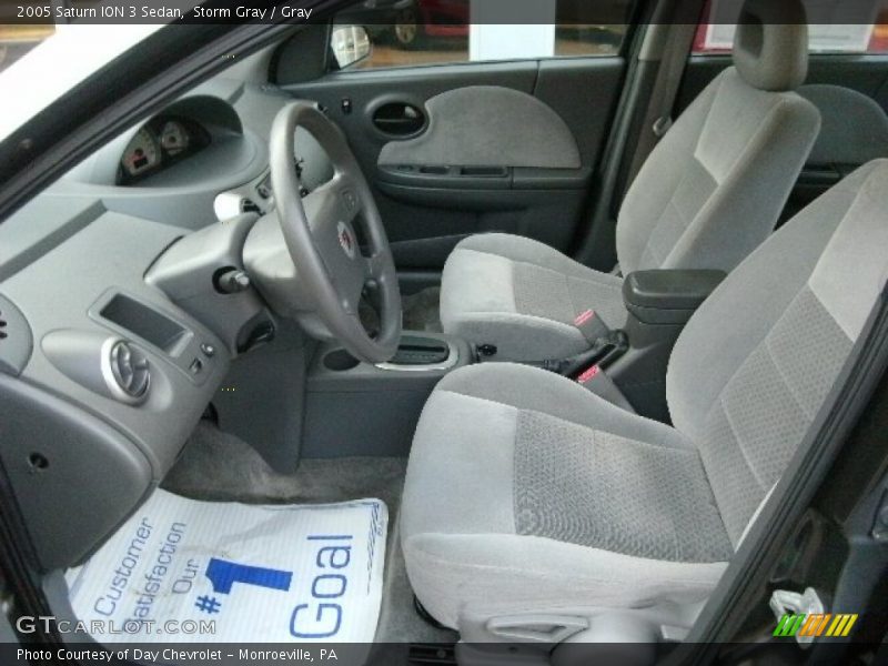 Front Seat of 2005 ION 3 Sedan