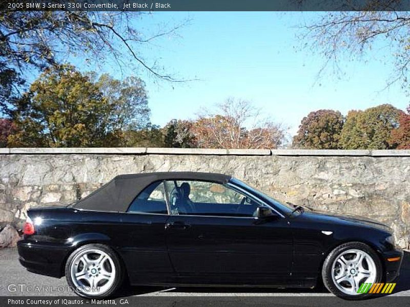 Jet Black / Black 2005 BMW 3 Series 330i Convertible
