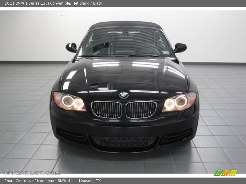 Jet Black / Black 2011 BMW 1 Series 135i Convertible