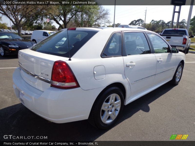 White / Cashmere Beige 2006 Chevrolet Malibu Maxx LT Wagon