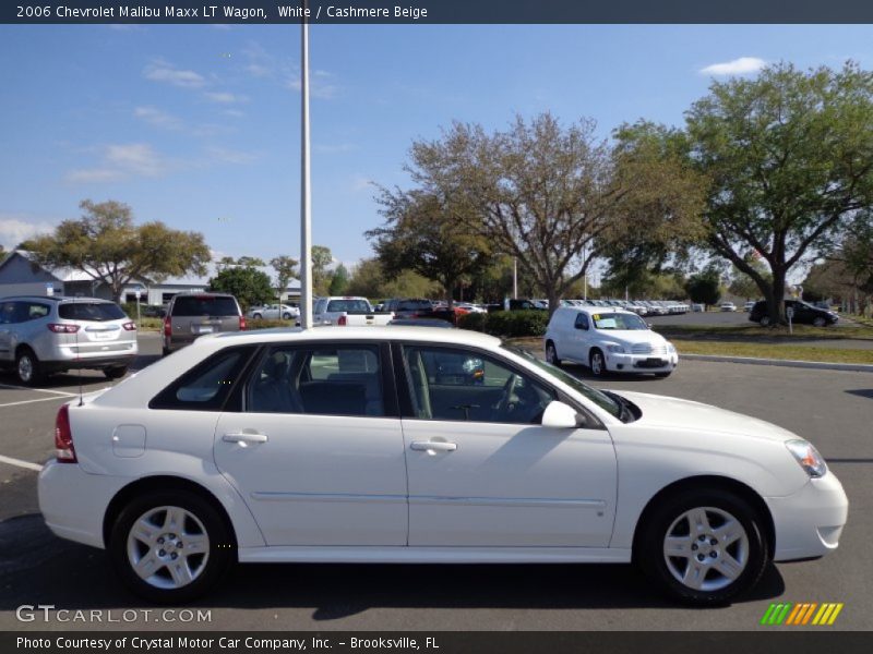 White / Cashmere Beige 2006 Chevrolet Malibu Maxx LT Wagon