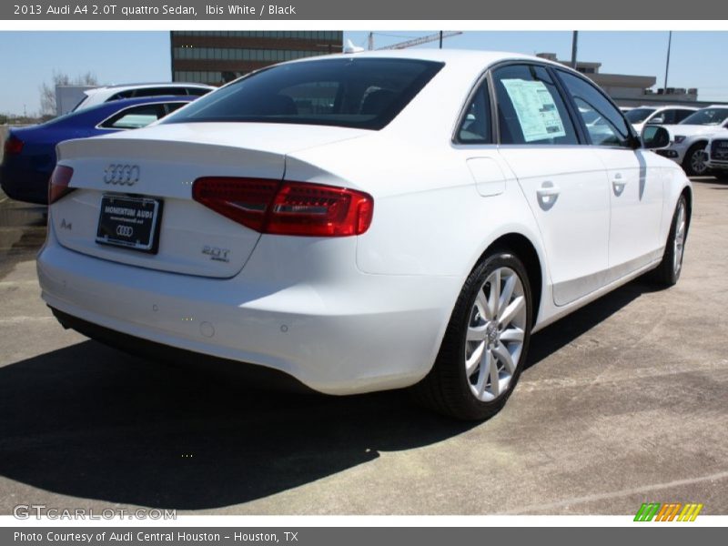 Ibis White / Black 2013 Audi A4 2.0T quattro Sedan