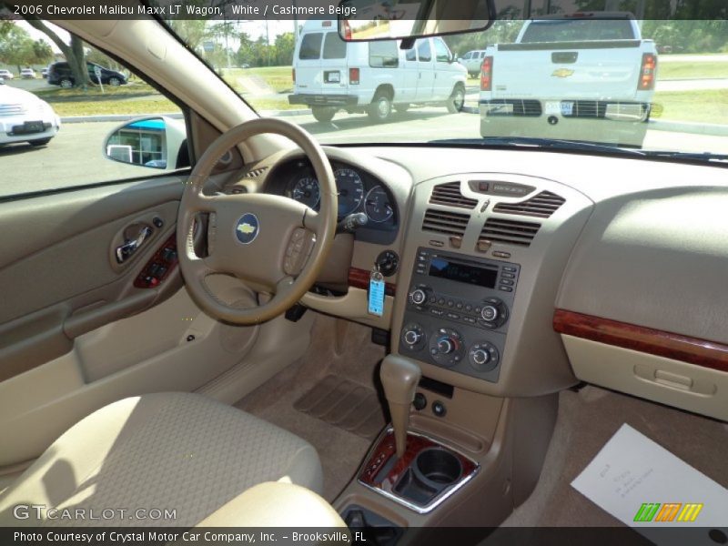 White / Cashmere Beige 2006 Chevrolet Malibu Maxx LT Wagon