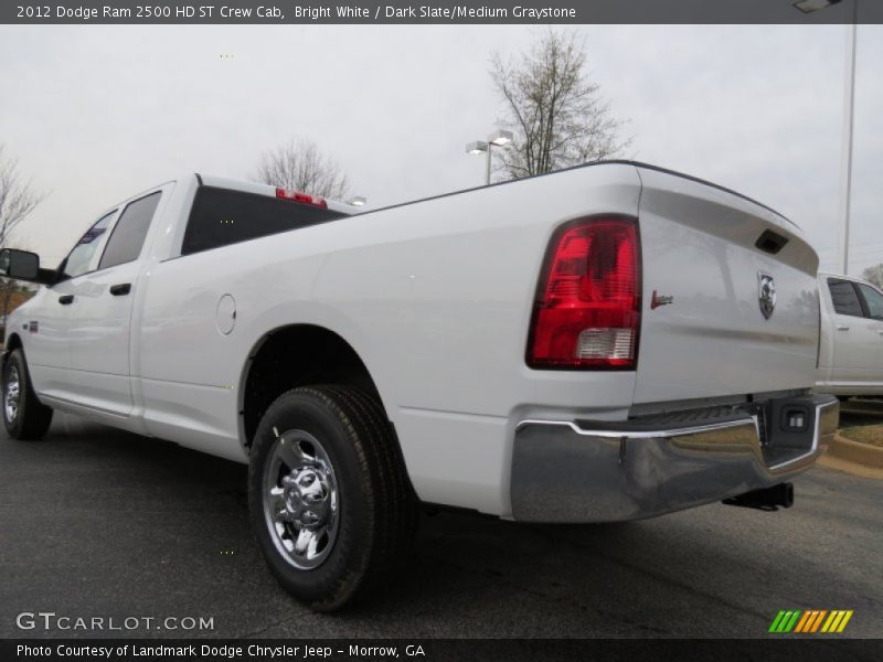 Bright White / Dark Slate/Medium Graystone 2012 Dodge Ram 2500 HD ST Crew Cab