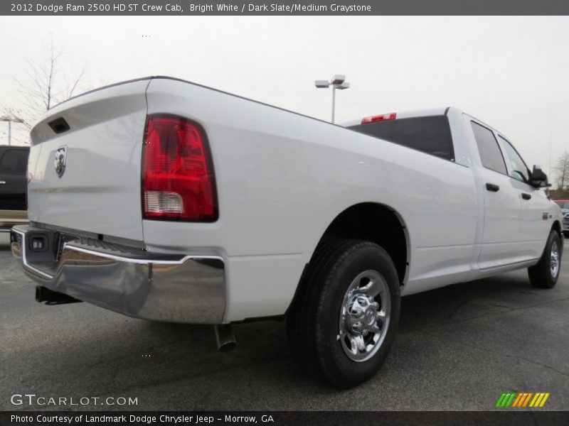 Bright White / Dark Slate/Medium Graystone 2012 Dodge Ram 2500 HD ST Crew Cab