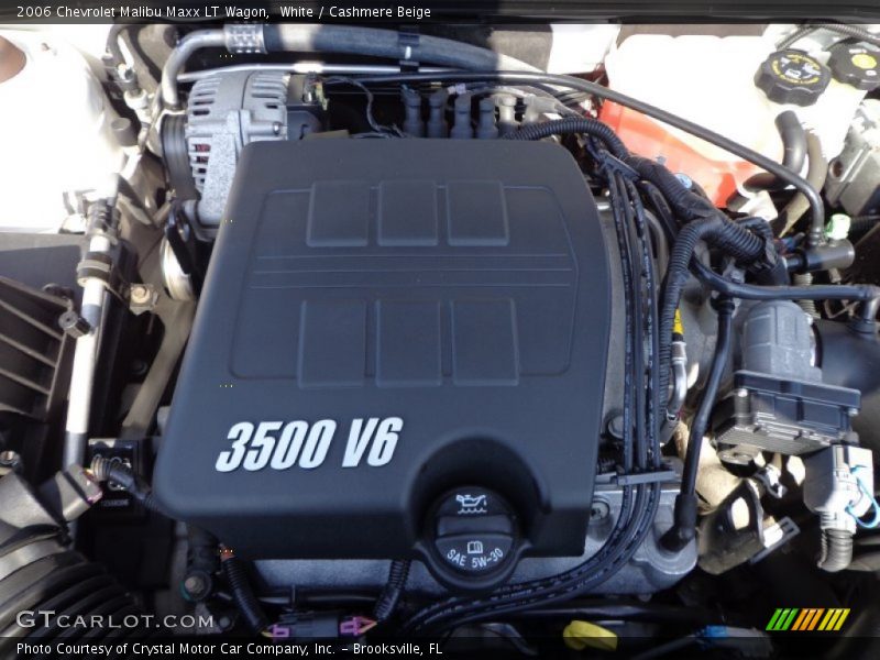 White / Cashmere Beige 2006 Chevrolet Malibu Maxx LT Wagon