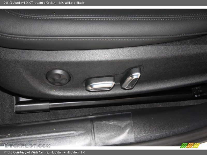 Ibis White / Black 2013 Audi A4 2.0T quattro Sedan
