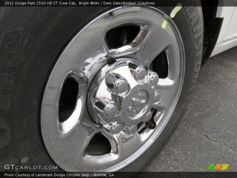 Bright White / Dark Slate/Medium Graystone 2012 Dodge Ram 2500 HD ST Crew Cab