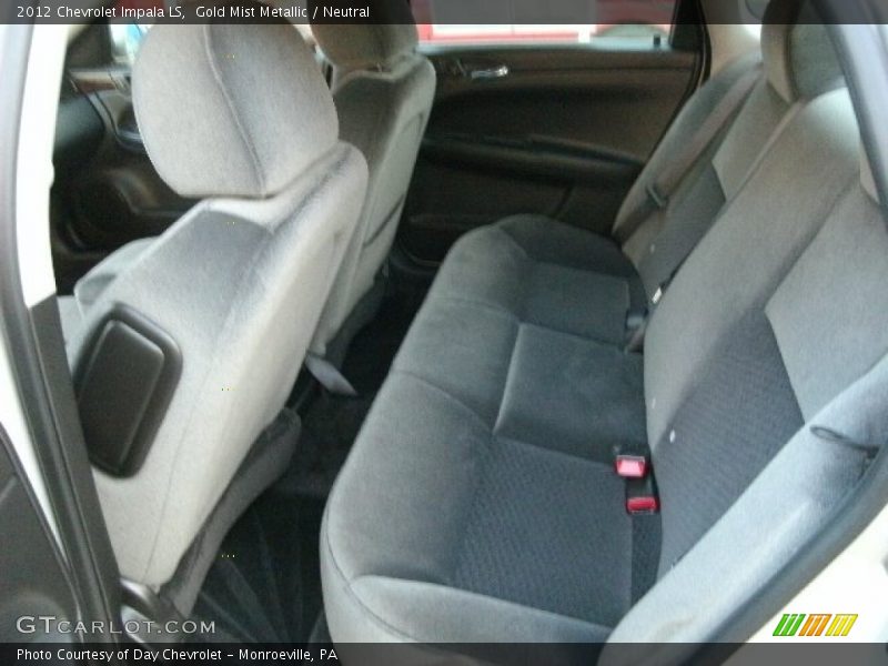 Gold Mist Metallic / Neutral 2012 Chevrolet Impala LS