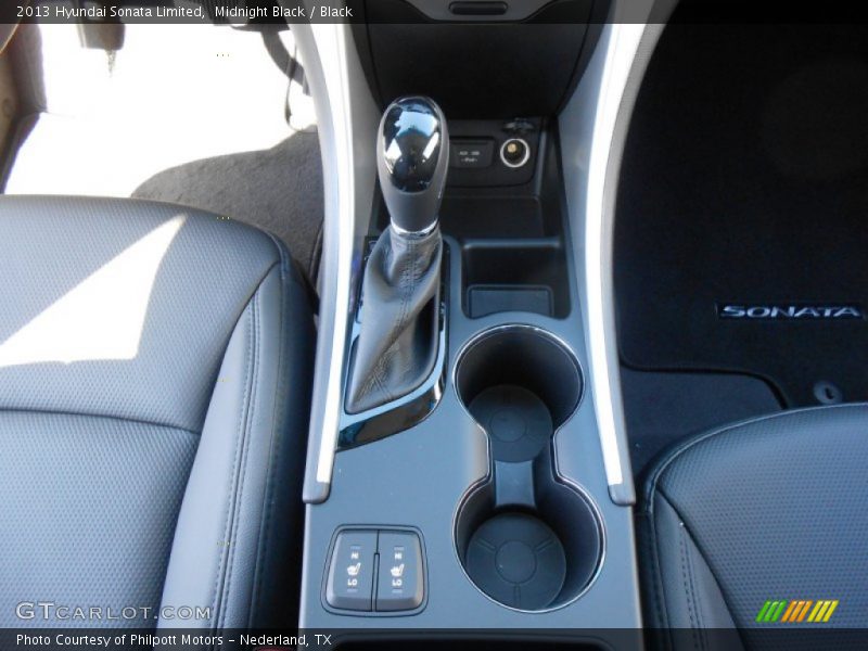 Midnight Black / Black 2013 Hyundai Sonata Limited