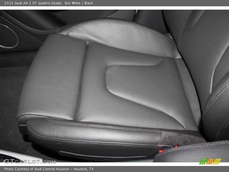 Ibis White / Black 2013 Audi A4 2.0T quattro Sedan