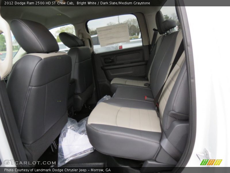 Bright White / Dark Slate/Medium Graystone 2012 Dodge Ram 2500 HD ST Crew Cab