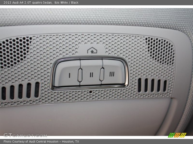 Controls of 2013 A4 2.0T quattro Sedan