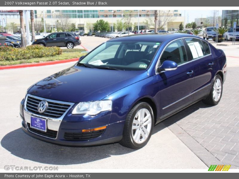 Shadow Blue / Black 2007 Volkswagen Passat 2.0T Sedan