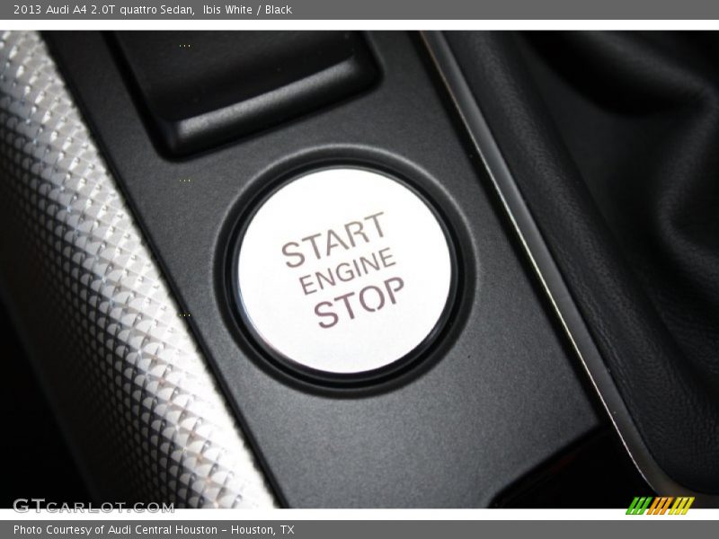 Ibis White / Black 2013 Audi A4 2.0T quattro Sedan