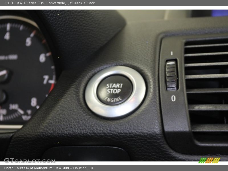 Jet Black / Black 2011 BMW 1 Series 135i Convertible