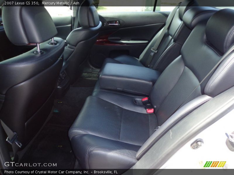 Rear Seat of 2007 GS 350