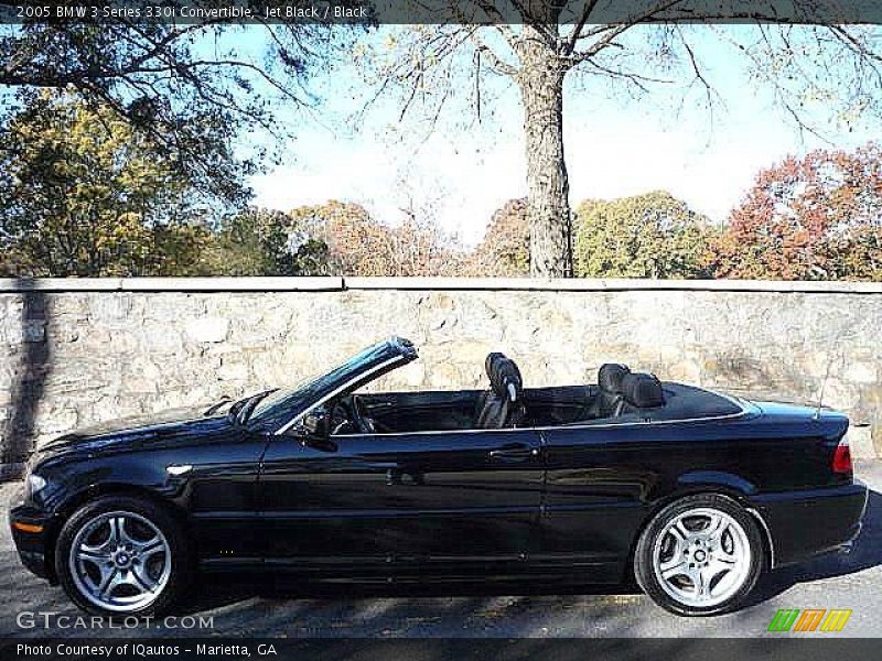 Jet Black / Black 2005 BMW 3 Series 330i Convertible