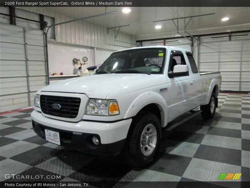 Oxford White / Medium Dark Flint 2008 Ford Ranger Sport SuperCab