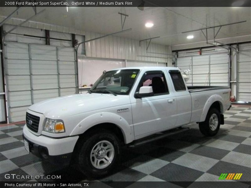Oxford White / Medium Dark Flint 2008 Ford Ranger Sport SuperCab