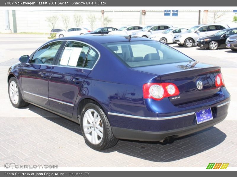 Shadow Blue / Black 2007 Volkswagen Passat 2.0T Sedan