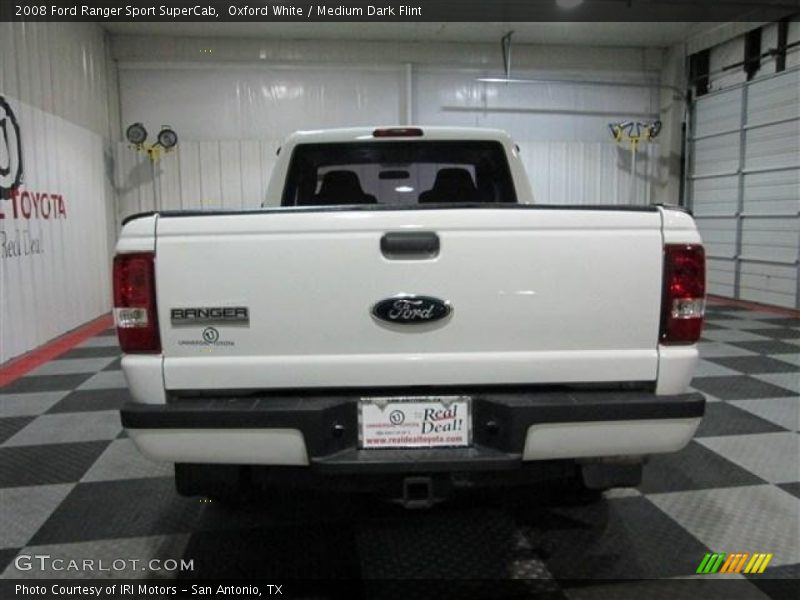 Oxford White / Medium Dark Flint 2008 Ford Ranger Sport SuperCab