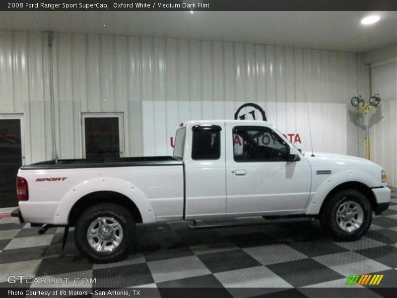 Oxford White / Medium Dark Flint 2008 Ford Ranger Sport SuperCab