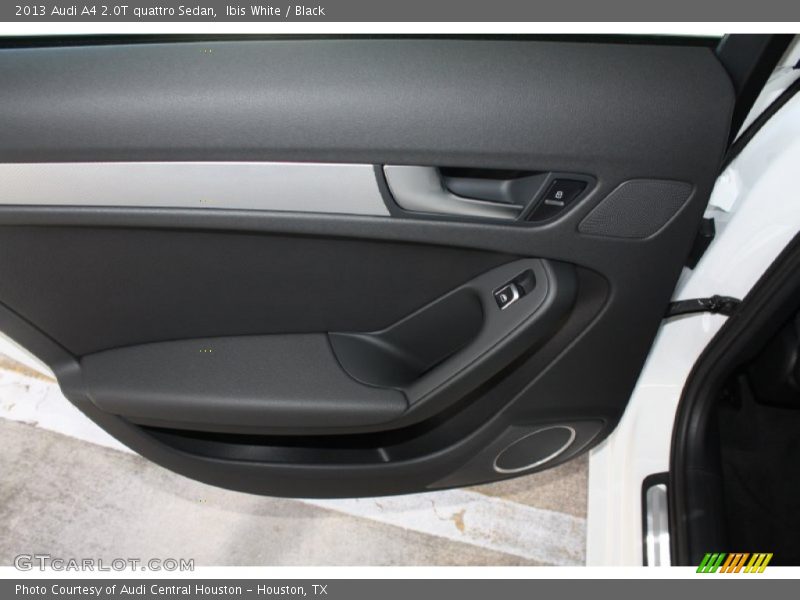 Ibis White / Black 2013 Audi A4 2.0T quattro Sedan