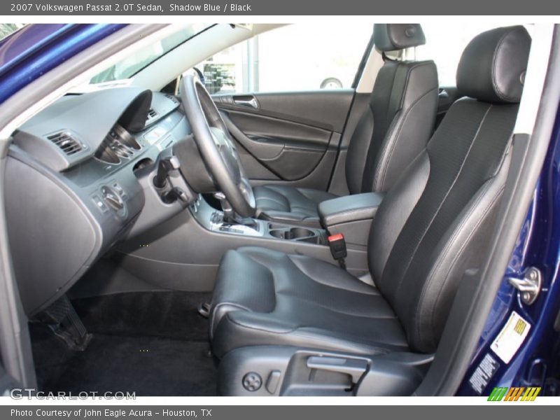 Shadow Blue / Black 2007 Volkswagen Passat 2.0T Sedan