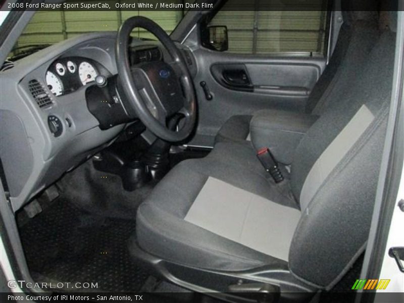 Oxford White / Medium Dark Flint 2008 Ford Ranger Sport SuperCab