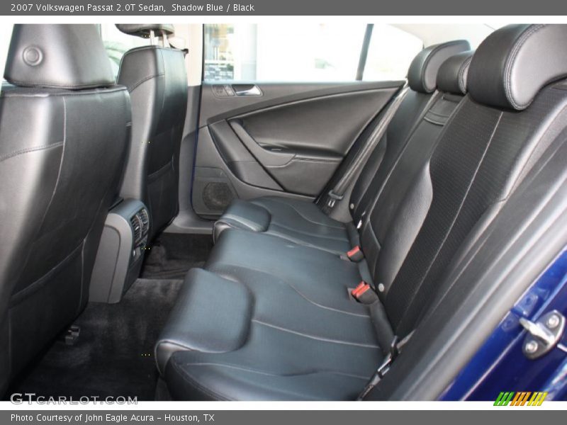 Shadow Blue / Black 2007 Volkswagen Passat 2.0T Sedan