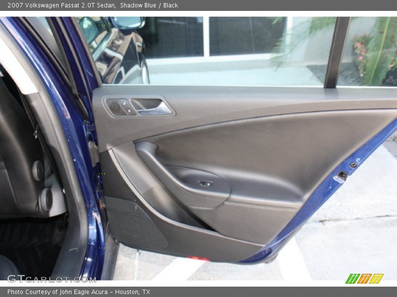 Shadow Blue / Black 2007 Volkswagen Passat 2.0T Sedan