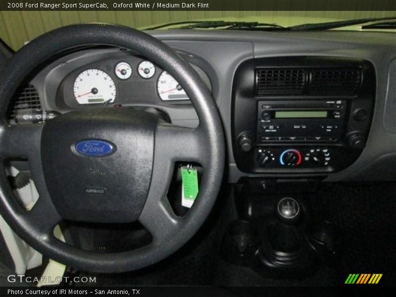 Oxford White / Medium Dark Flint 2008 Ford Ranger Sport SuperCab