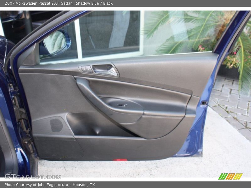 Shadow Blue / Black 2007 Volkswagen Passat 2.0T Sedan