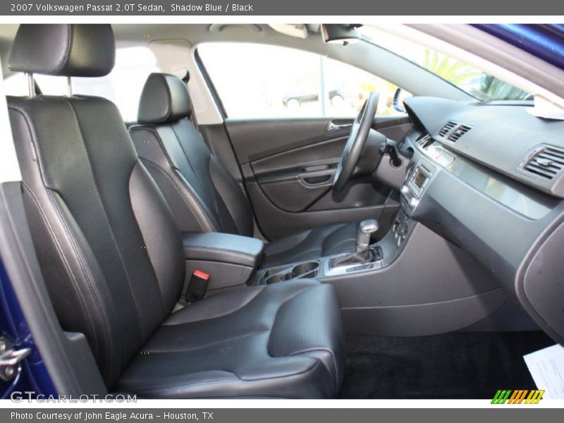 Shadow Blue / Black 2007 Volkswagen Passat 2.0T Sedan