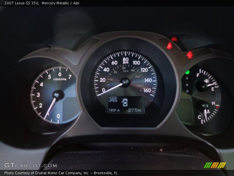  2007 GS 350 350 Gauges