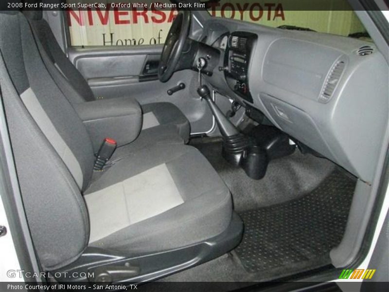 Oxford White / Medium Dark Flint 2008 Ford Ranger Sport SuperCab