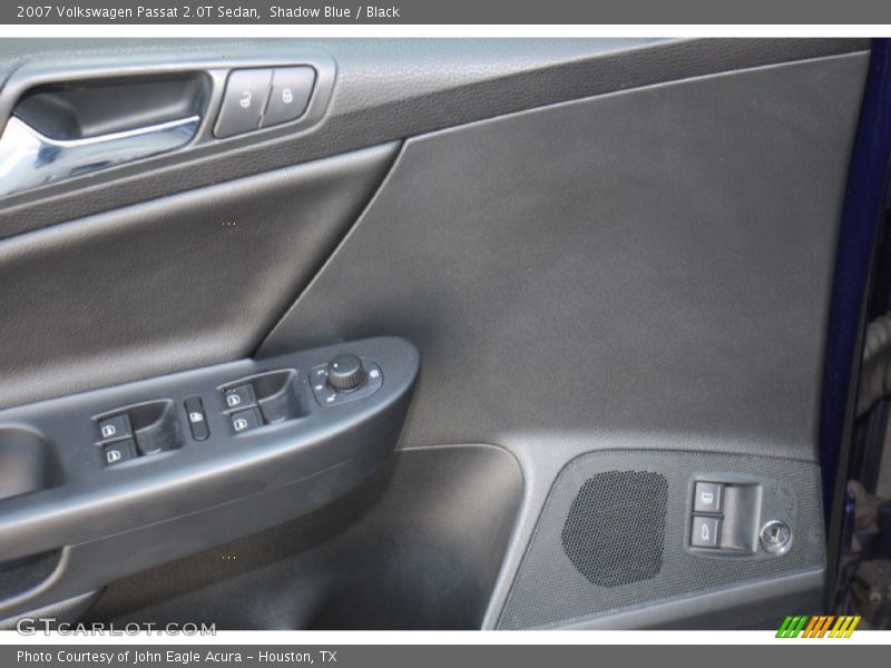 Shadow Blue / Black 2007 Volkswagen Passat 2.0T Sedan