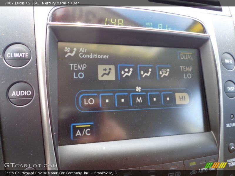 Mercury Metallic / Ash 2007 Lexus GS 350