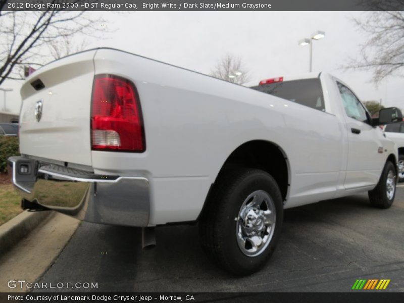 Bright White / Dark Slate/Medium Graystone 2012 Dodge Ram 2500 HD ST Regular Cab