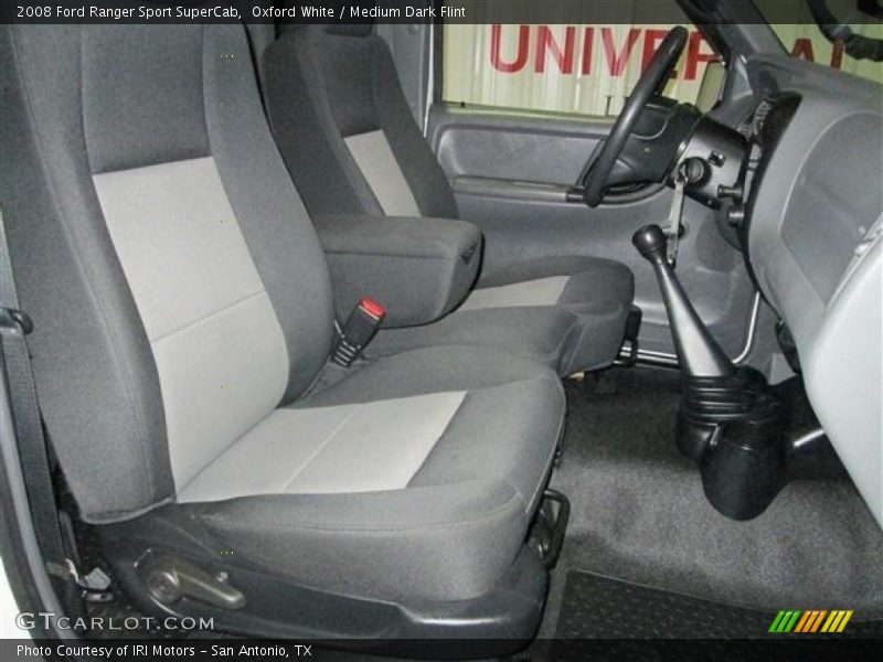 Oxford White / Medium Dark Flint 2008 Ford Ranger Sport SuperCab