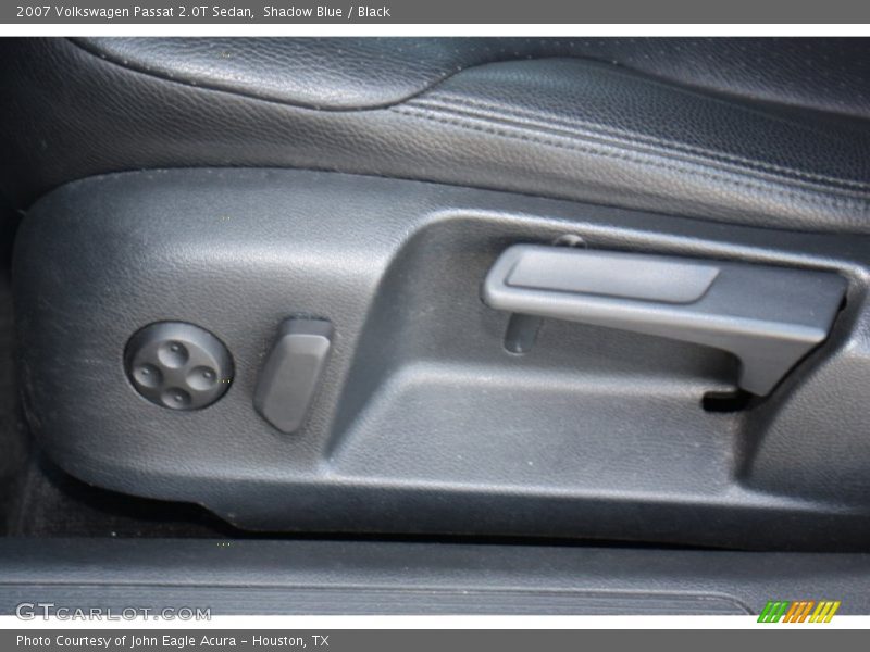 Shadow Blue / Black 2007 Volkswagen Passat 2.0T Sedan
