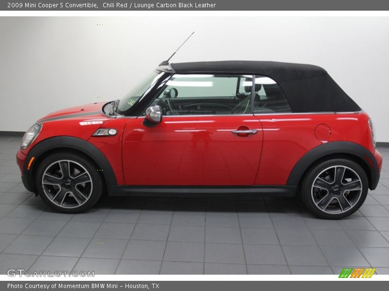  2009 Cooper S Convertible Chili Red