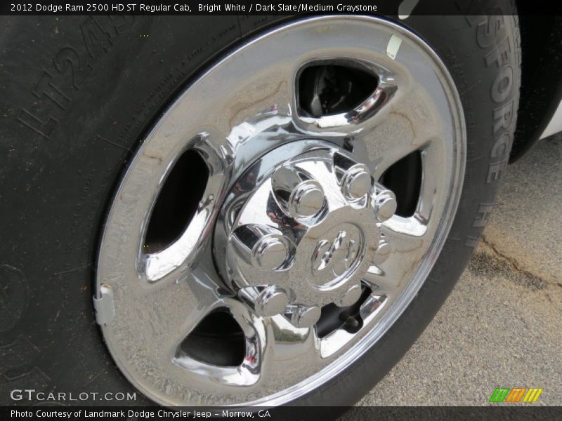 Bright White / Dark Slate/Medium Graystone 2012 Dodge Ram 2500 HD ST Regular Cab