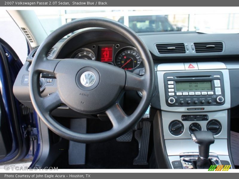 Shadow Blue / Black 2007 Volkswagen Passat 2.0T Sedan