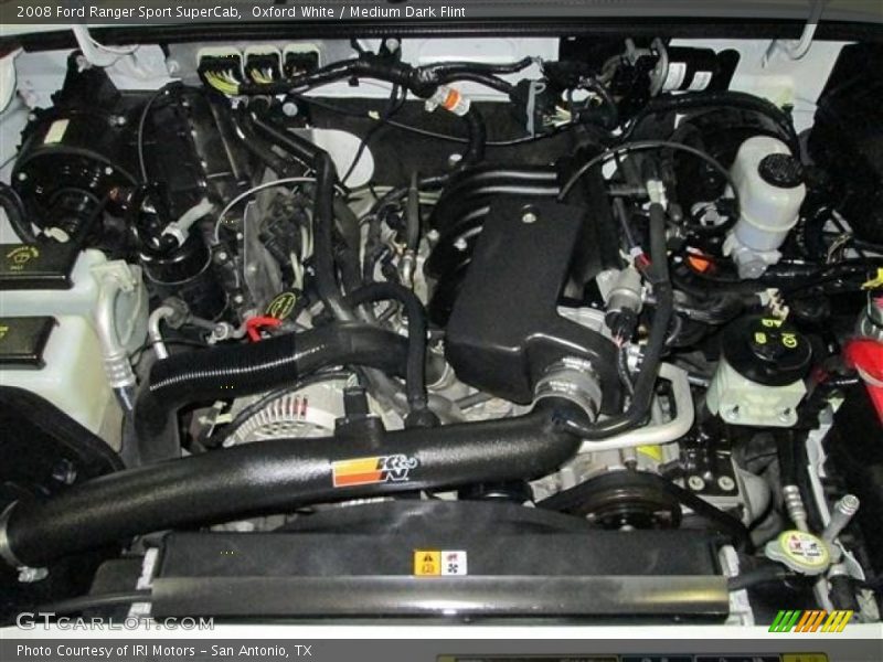Oxford White / Medium Dark Flint 2008 Ford Ranger Sport SuperCab